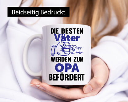 Beste Väter werden zum Opa befördert | Fäuste lustiger Spruch Geschenk Familie