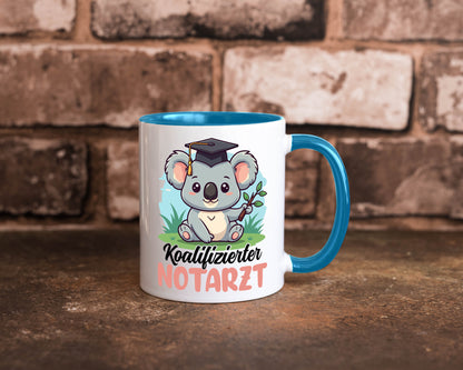 Koalifizierter Notarzt | Arzt Geschenk Humor Geschenkidee lustiger Spruch Tasse