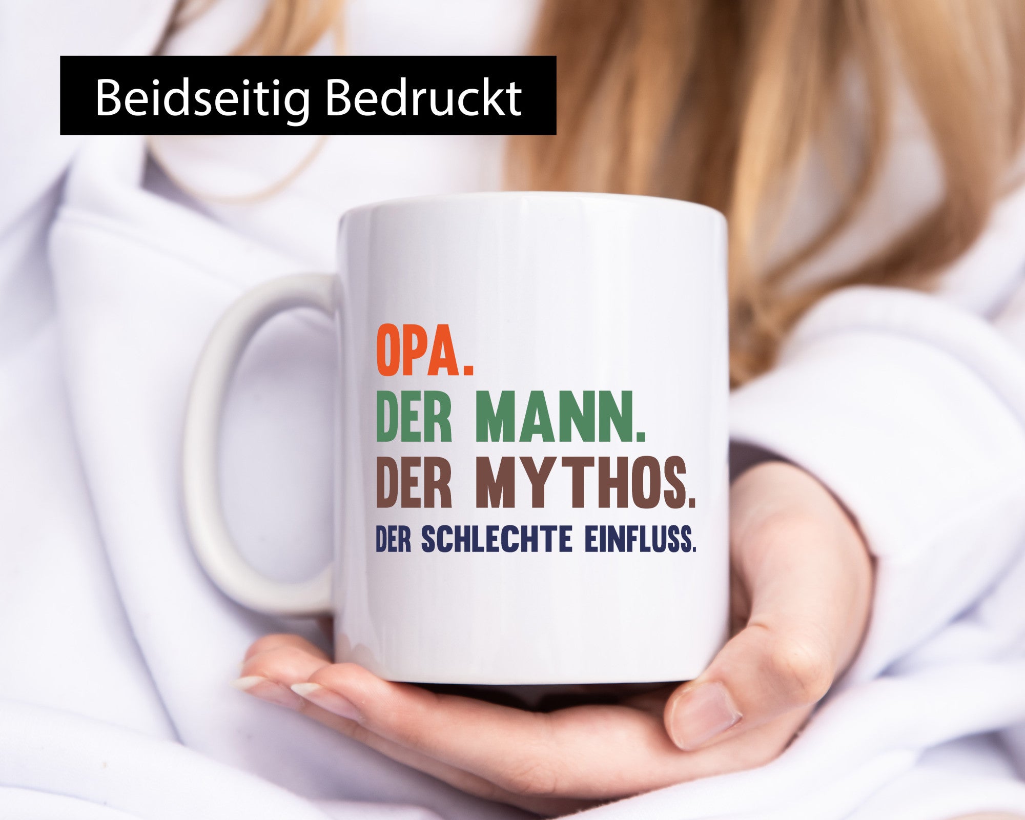 Opa der schlechte einfluss | Enkel Großvater Geschenk Familie Geschenkidee