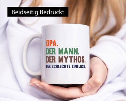 Opa der schlechte einfluss | Enkel Großvater Geschenk Familie Geschenkidee