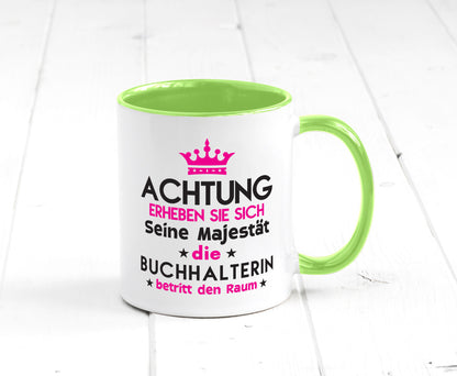 Seine Majestät Buchhalterin | Buchhaltung Humor Geschenkidee Tasse