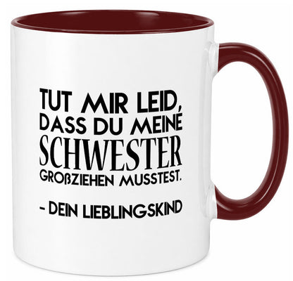 Lieblingskind | Eltern Schwester Kinder lustig Geschenk Humor Geschenkidee