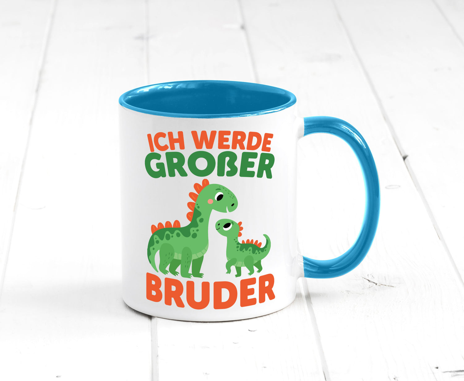 Ich werde Großer Bruder | Dino Brudersaurus lustig Humor Geschenkidee Geschenk