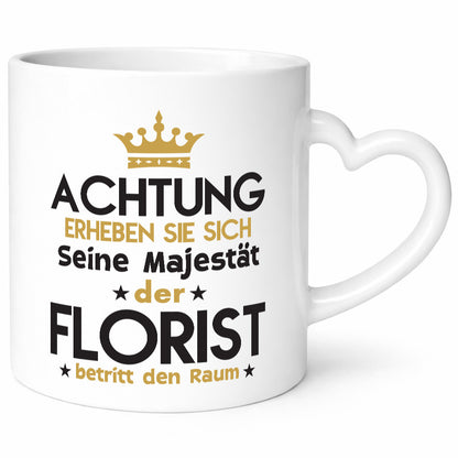 Seine Majestät Florist | Blumen Verkäufer lustig Humor Geschenkidee Geschenk