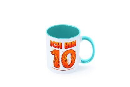 10. Geburtstag | 10 Jahre Drache lustiger Spruch Geschenk Geschenkidee Tasse