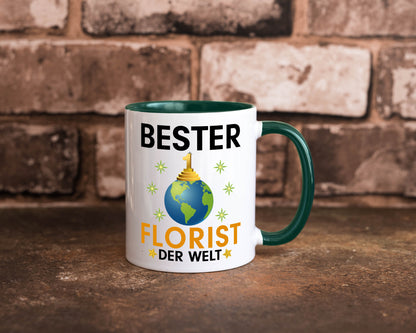 Welt Bester Florist | Blumen Verkäufer Humor Geschenkidee Tasse