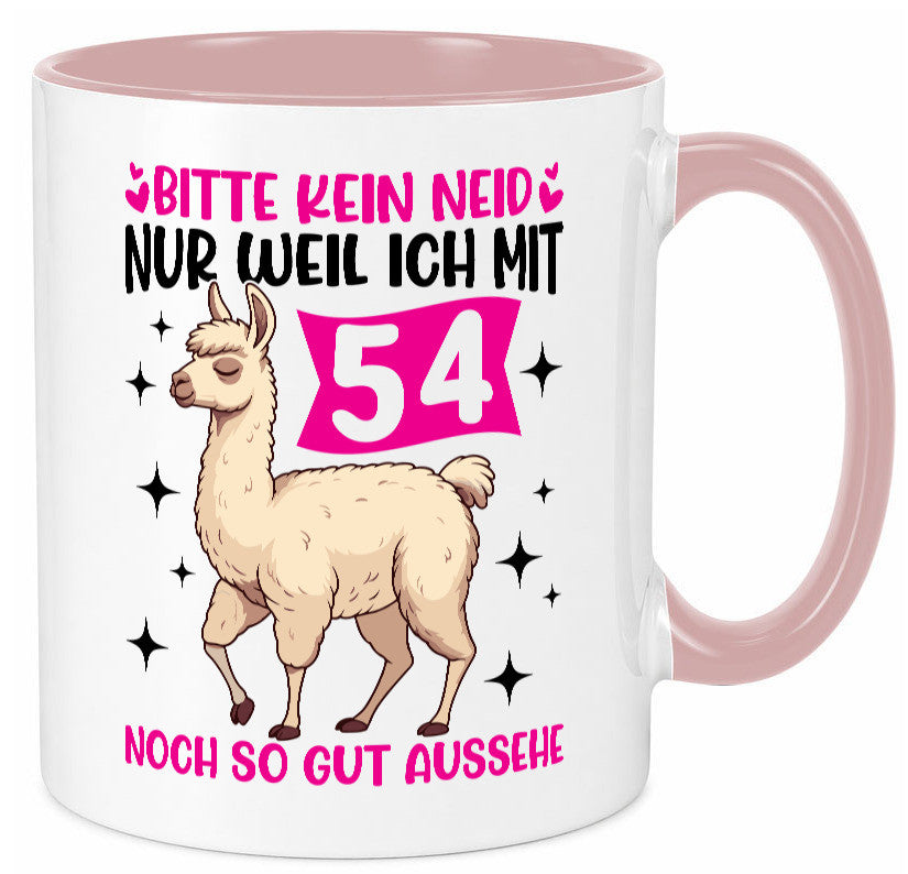 54. Geburtstag | 54 Jahre Lama gut aussehen Geschenk Geschenkidee lustiger