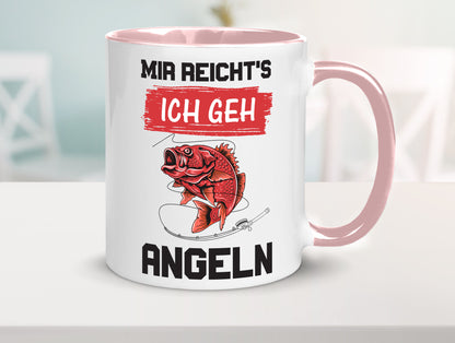 Ich geh angeln | Angler Tasse Fisch Fischer Humor lustig Geschenkidee Geschenk