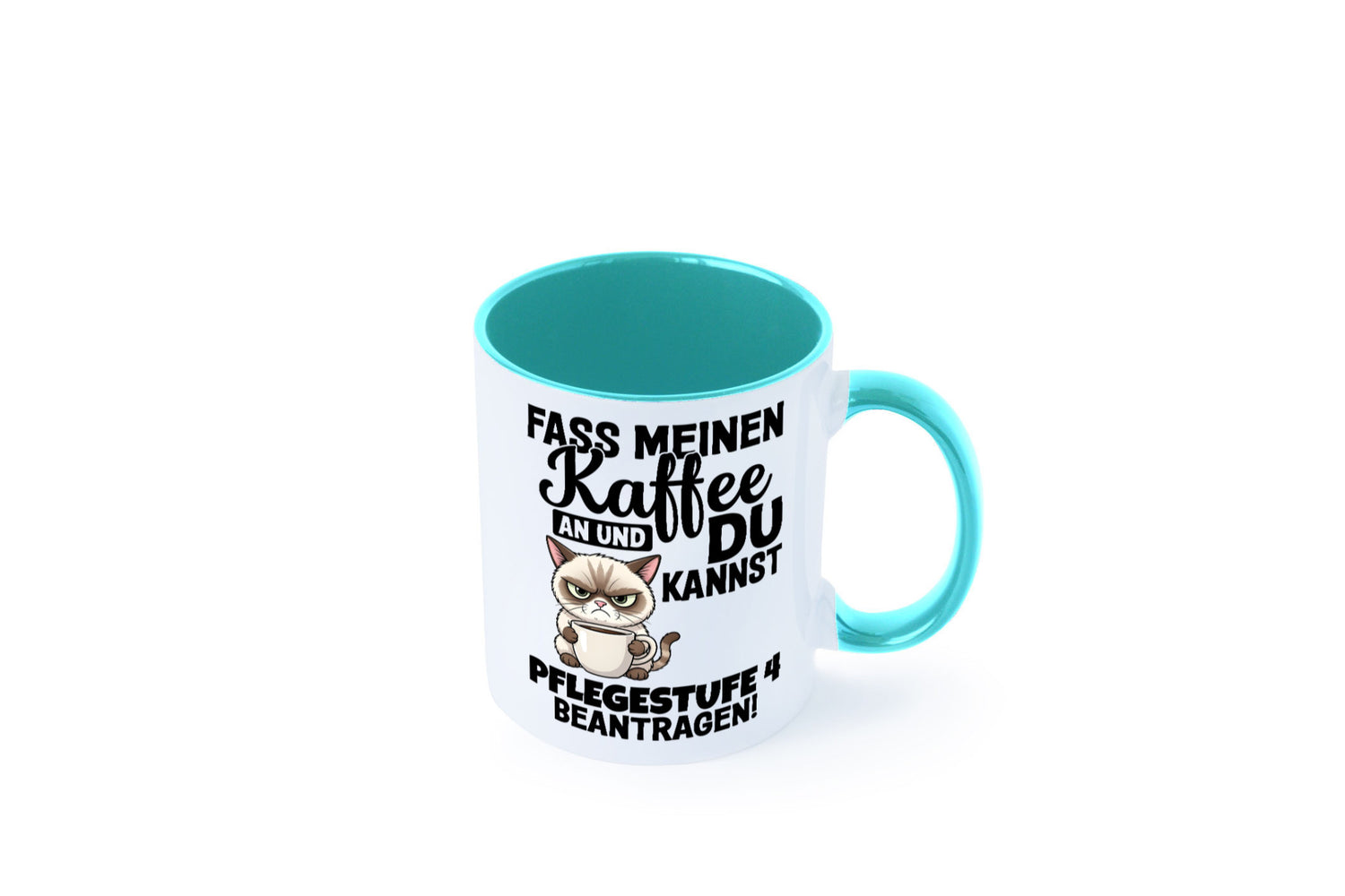 Fass meinen Kaffee an | Pflegestufe 4 Krankenschwester v3 Geschenkidee Humor
