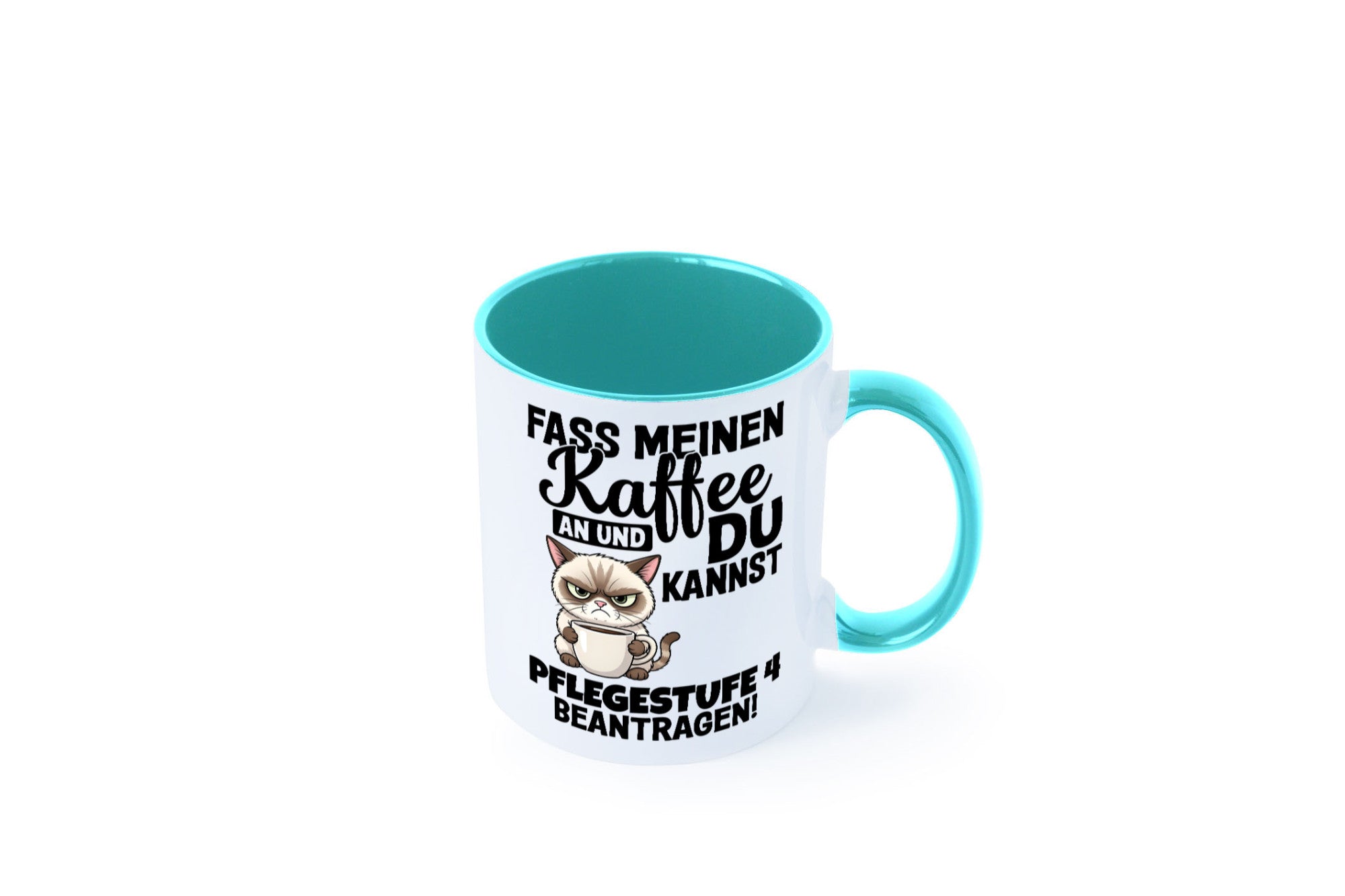 Fass meinen Kaffee an | Pflegestufe 4 Krankenschwester v3 Geschenkidee Humor