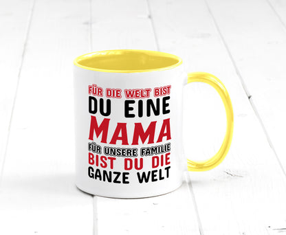 Beste mama der Welt lustiger Spruch Geschenk Familie Geschenkidee Tasse
