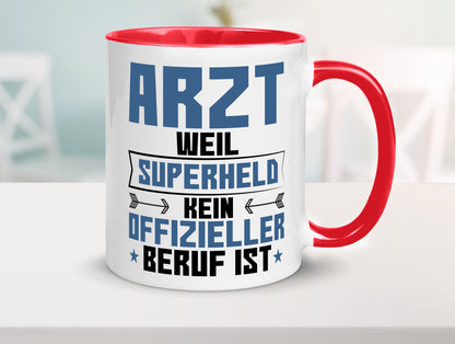 Superheld Arzt | Medizin Doktor Facharzt Geschenk Humor Geschenkidee lustiger