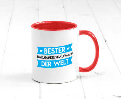 Bester Einzelhandelskaufmann | Einzelhandel Geschenk Humor Geschenkidee Tasse