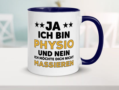 Ich bin Physio | lustige Spruch Tasse Physiotherapeut Geschenkidee Humor