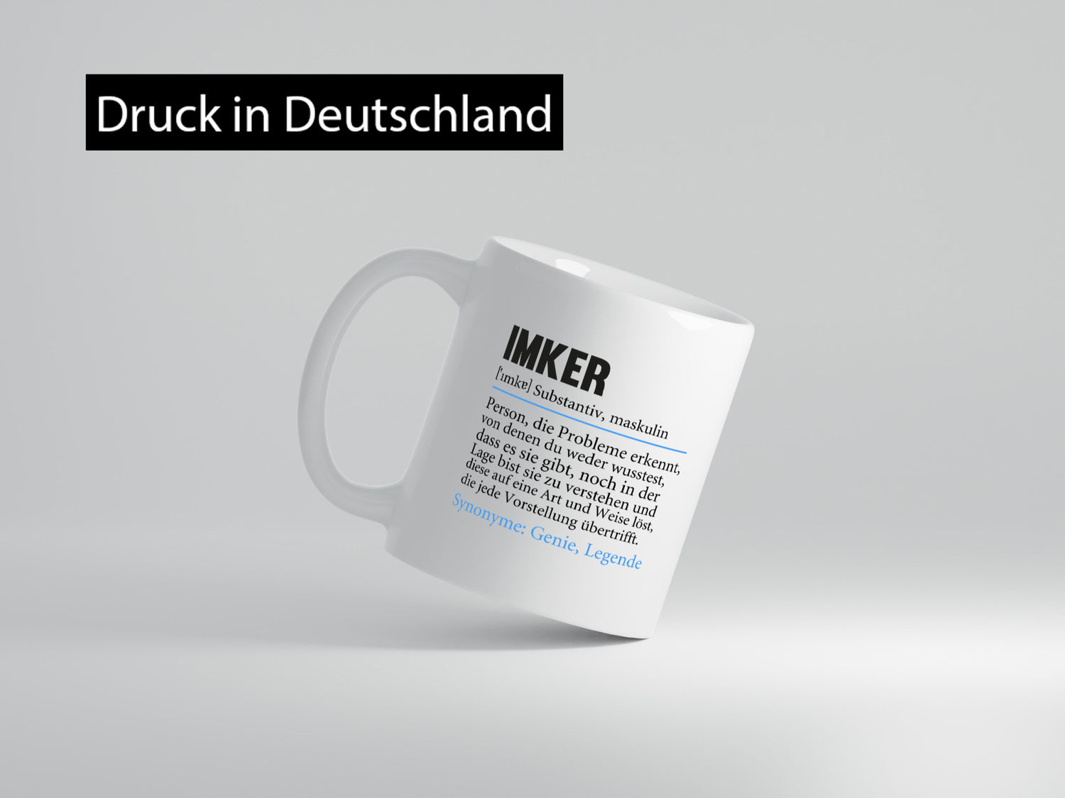 Imker | Beruf Spruch lustig Imkerei Geschenkidee Arbeit Kollegen Büro Humor