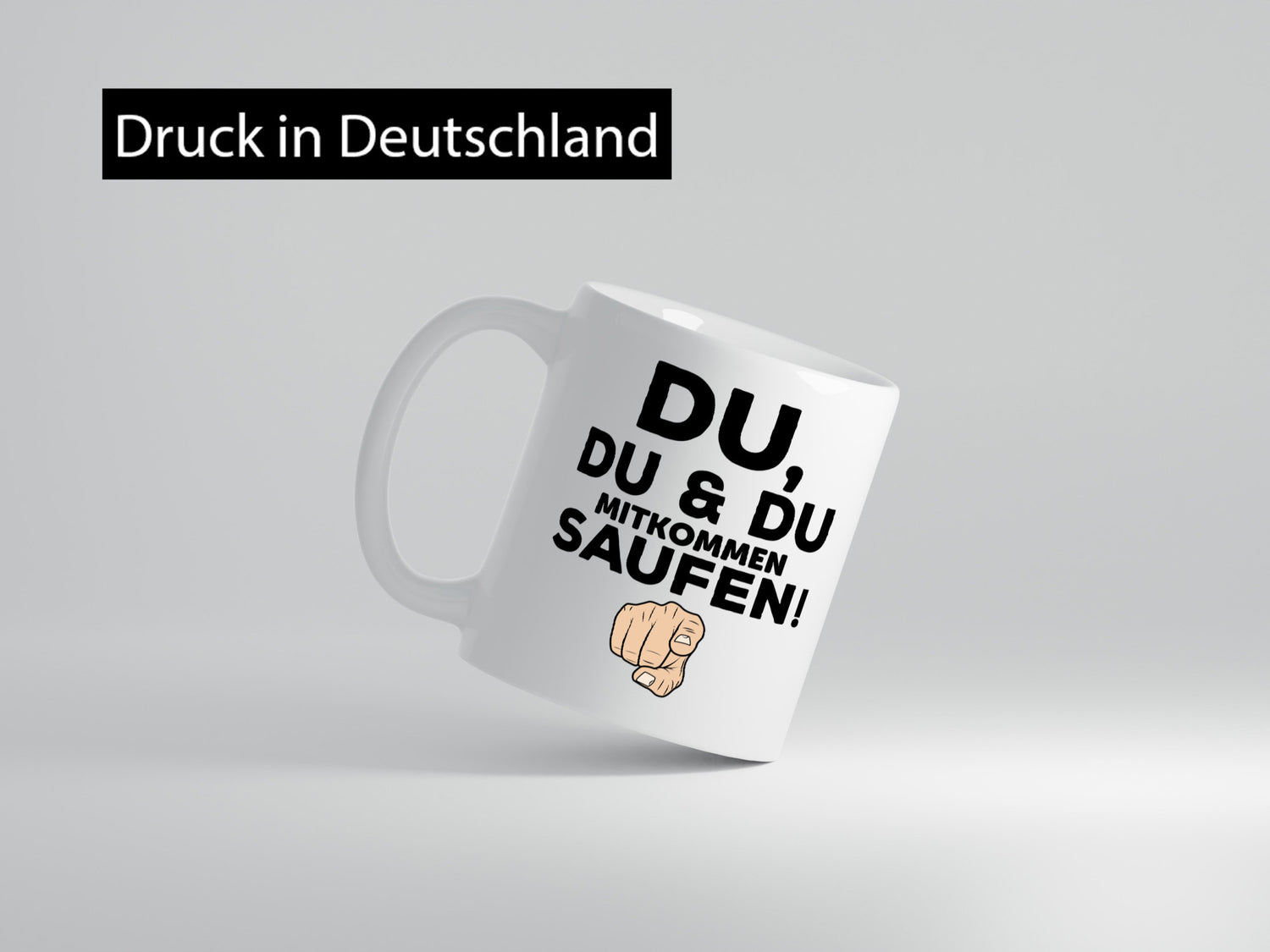 Du mitkommen Trinken | Party Freunde Geschenkidee Humor Tasse