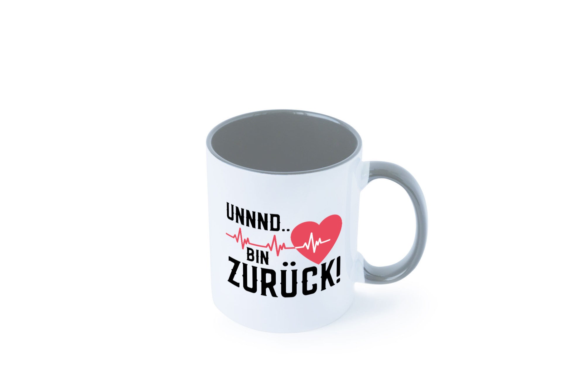 Bin zurück | Herzschlag Reanimation Puls Arzt Klinik Geschenk Humor