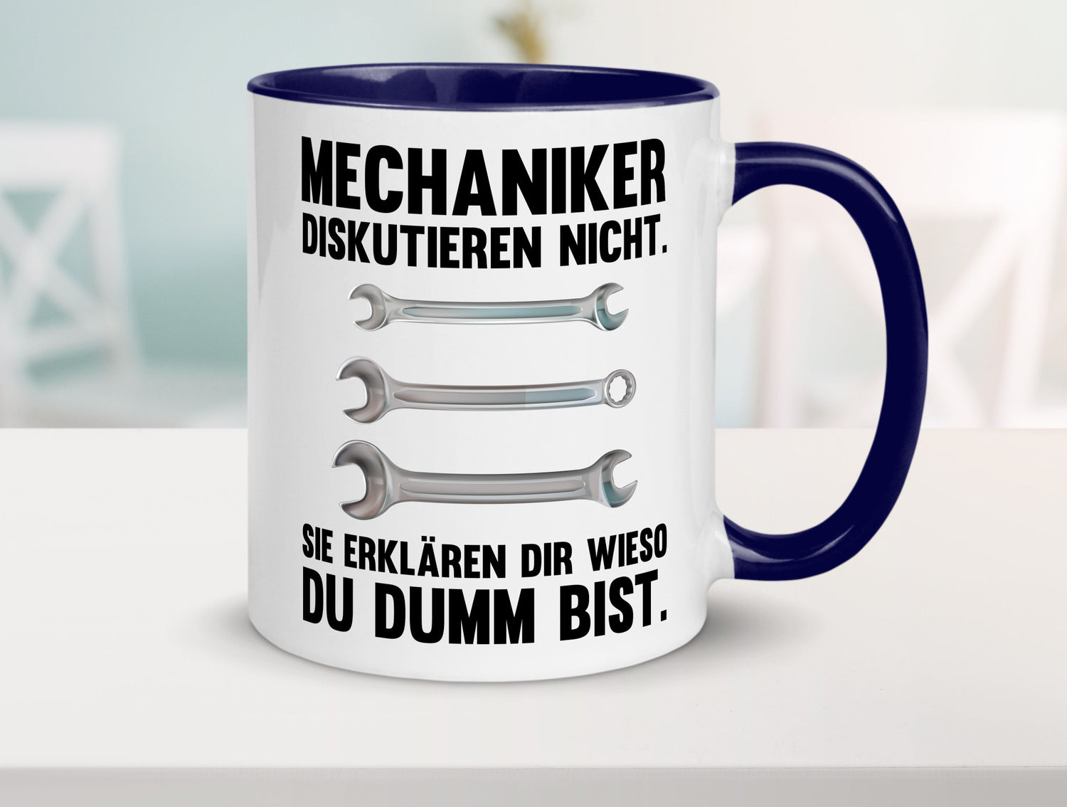 Mechaniker Diskutieren nicht sie erklären nur wieso Geschenkidee Tierliebhaber
