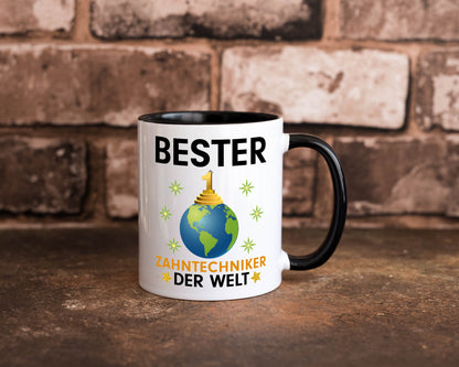 Welt BesterZahntechniker | Zahnmedizin lustig Humor Geschenkidee Geschenk Tasse