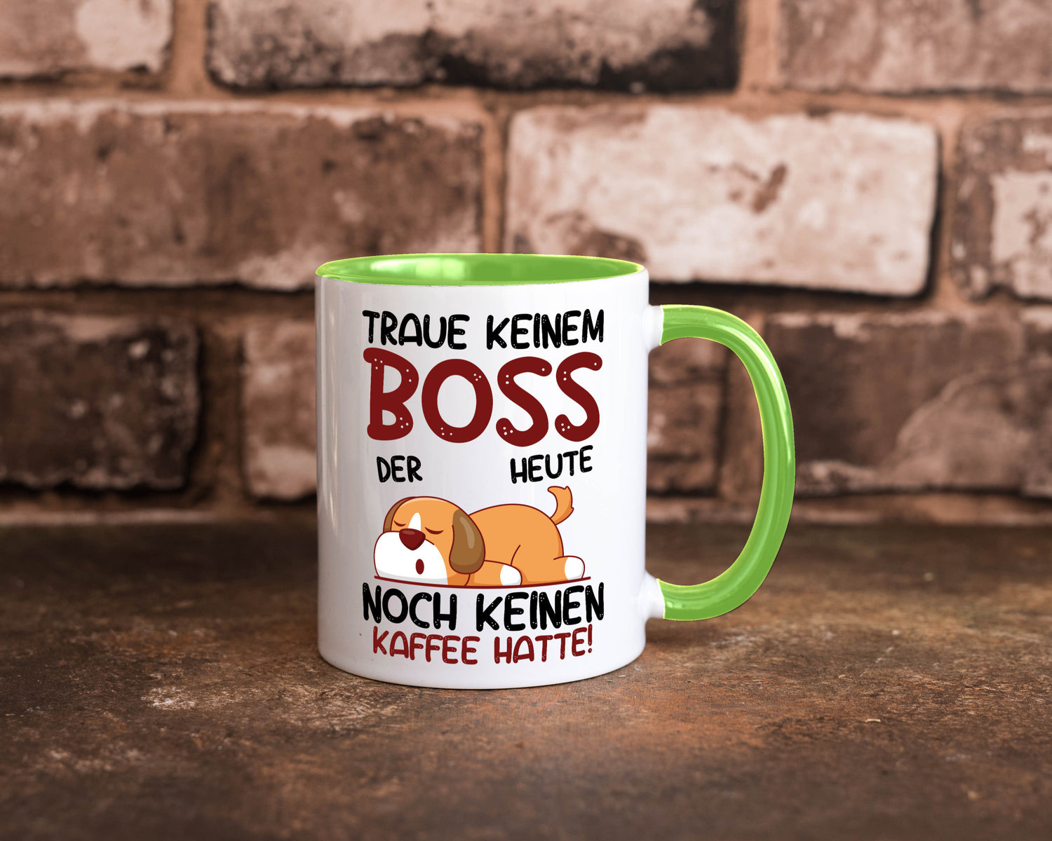 Traue keinem Boss | Führungskraft Vorgesetzter Geschenkidee Humor Tasse