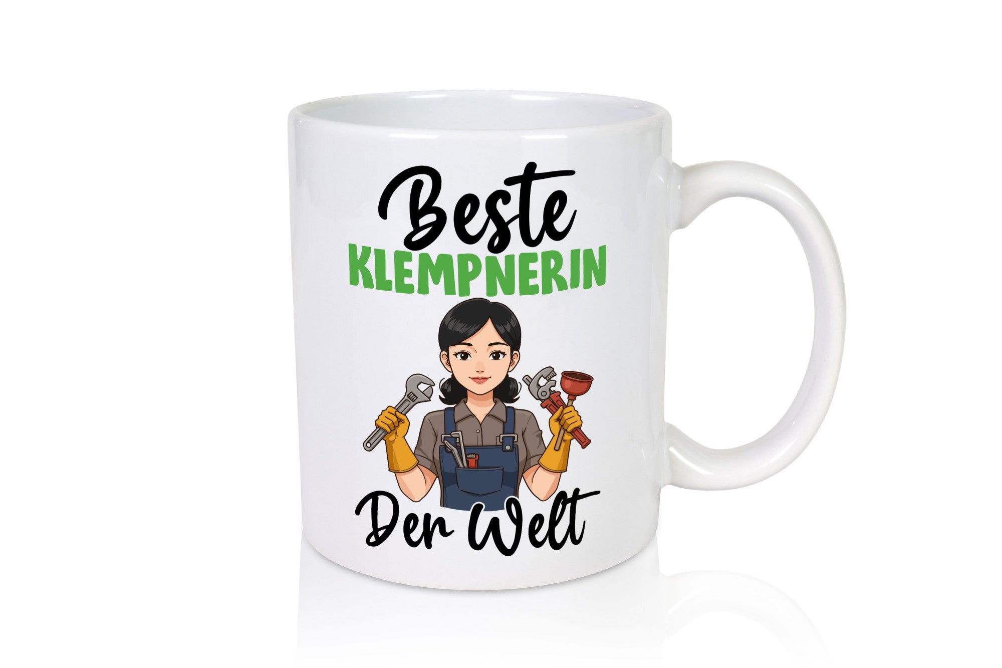 Beste Klempnerin | Klempnerinnen v2 Geschenkidee Humor Tasse