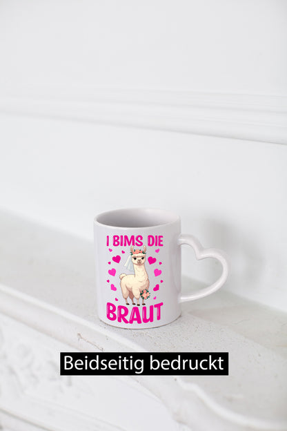 I Bims die Braut | JGA Hochzeit Humor Geschenkidee Tasse