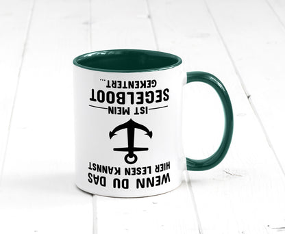 Segler Tasse | Segelboot Humor Kapitän Spruch Witz Geschenkidee