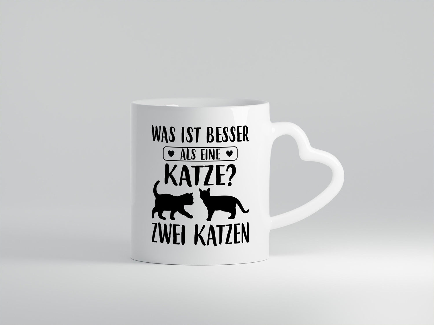 Was ist besser als eine Katze? Zwei Katzen | Katzenliebhaber lustig