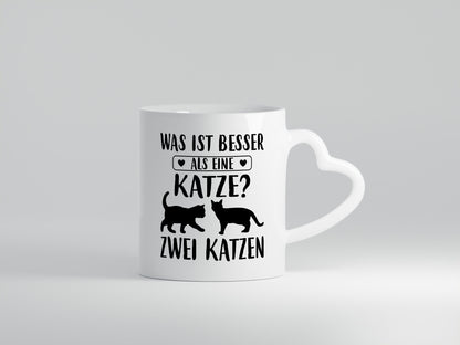 Was ist besser als eine Katze? Zwei Katzen | Katzenliebhaber lustig