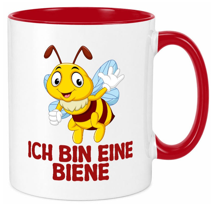 Ich bin eine Biene | Bienenzüchter Geschenk Humor Geschenkidee lustiger Spruch Tasse