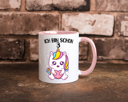 3. Geburtstag | Ich bin schon 3 Jahre Einhorn Mädchen lustig Geschenkidee