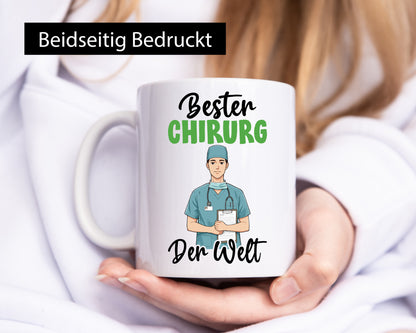 Bester Chirurg | Medizin Chirurgie Geschenkidee Humor Tasse