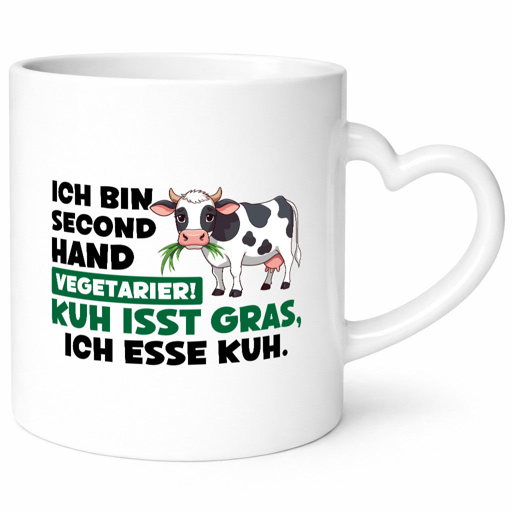Ich bin secendhand vegetarierer | BBQ Kühe Liebhaber v2 Geschenk Humor