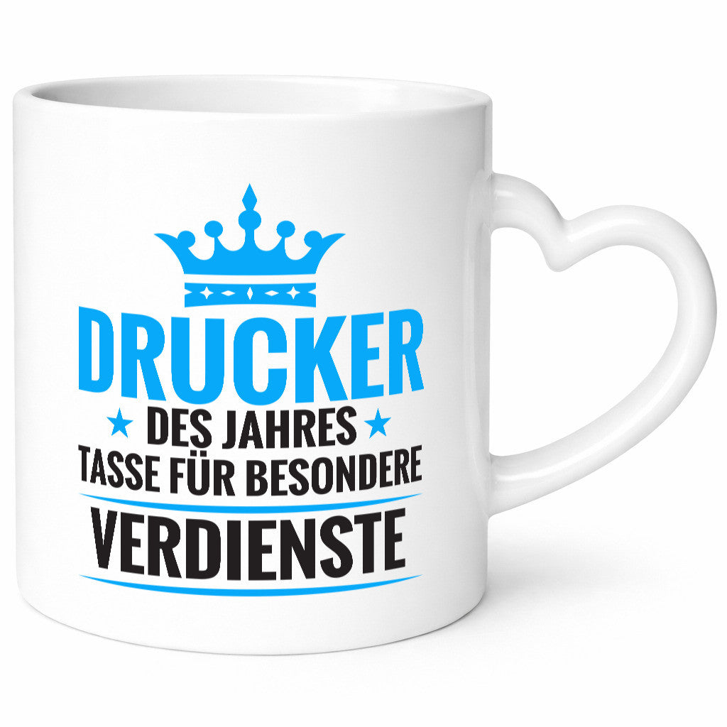 Besonderer Verdienst: Drucker | Druckerei Print Medien lustiger Spruch Geschenk