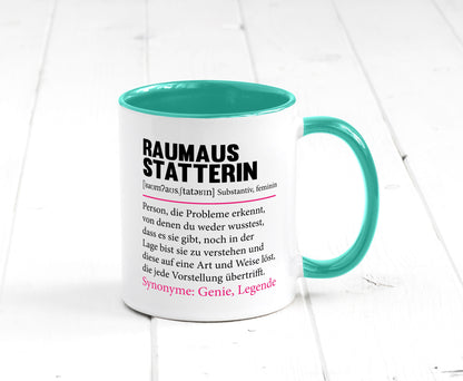 Raumausstatterin | Wohn Ausstatterin Beruf Humor Geschenk Arbeit Kollegen Büro