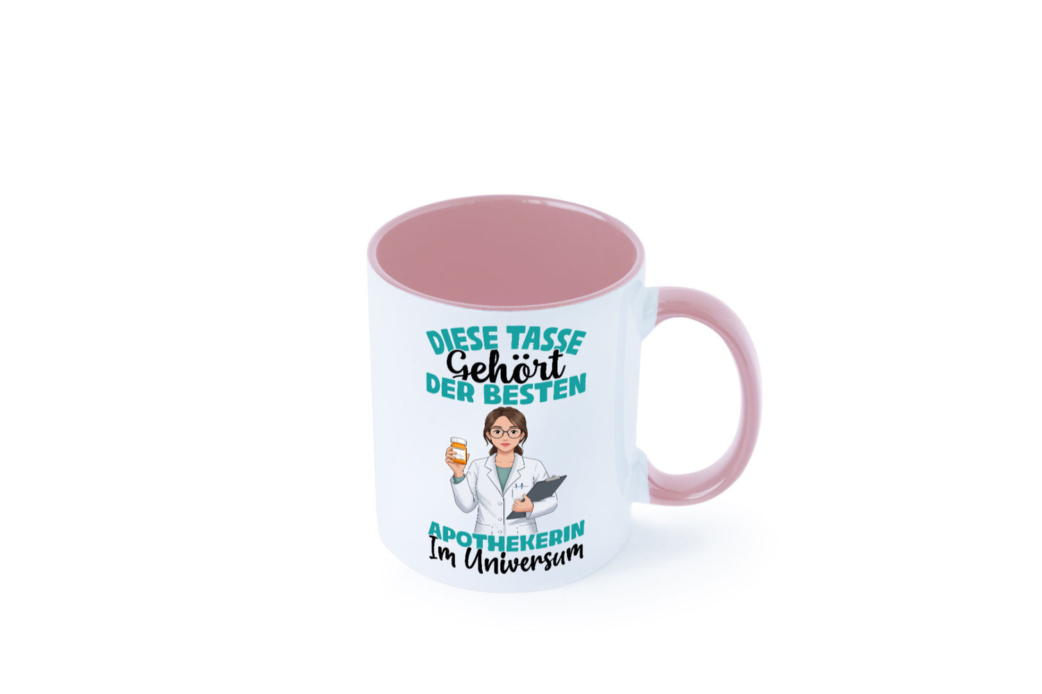 Im Universum: Apothekerin | Apotheke Pharmazie lustiger Spruch Geschenk Humor