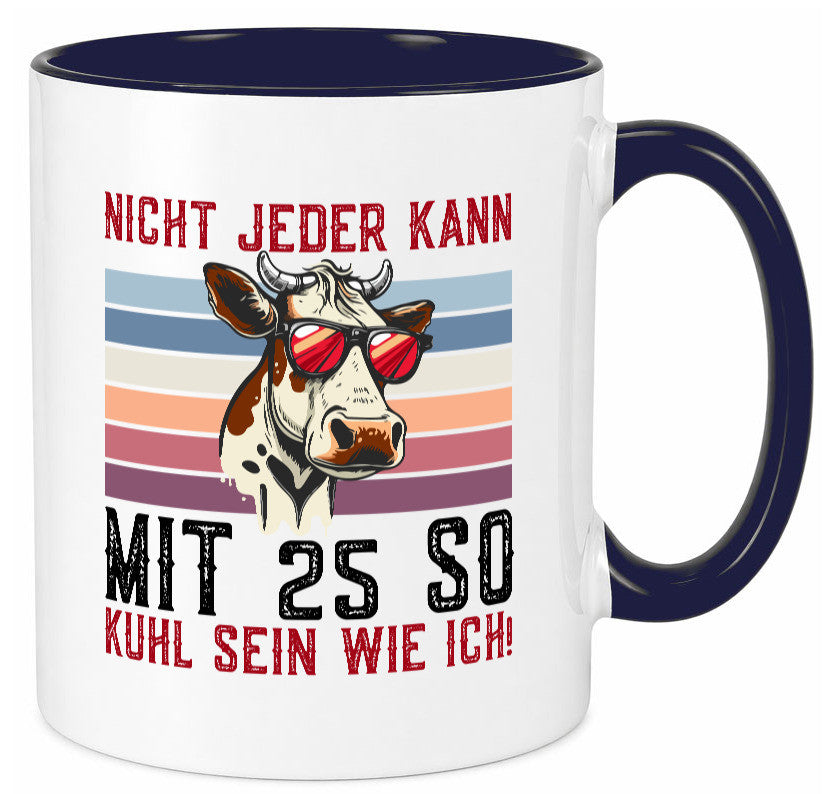 Mit 25 so gut aussehen | 24. Geburtstag Landwirt Bauer Humor Geschenkidee Tasse
