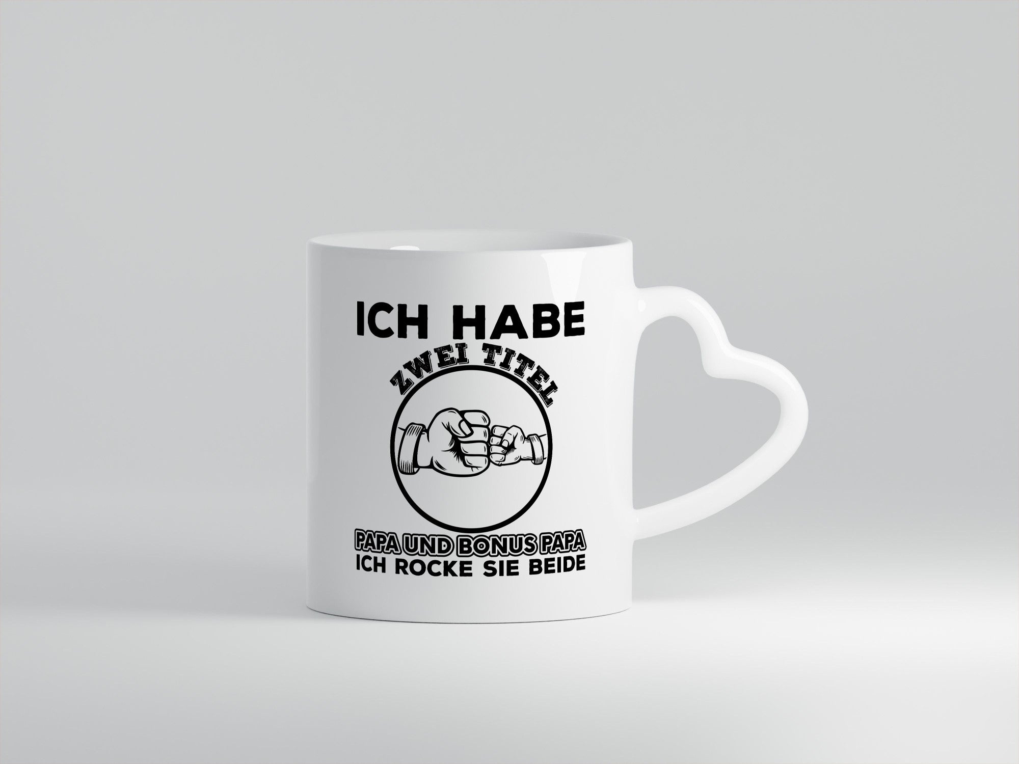 Papa und Bonus | Vater Tasse Männer Vatertag Geschenkidee Familie Humor