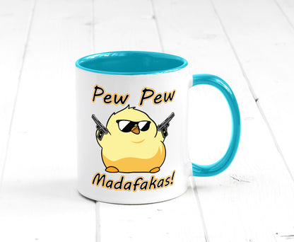 Pew Madafakas Lustig Geschenkidee Humor Tasse