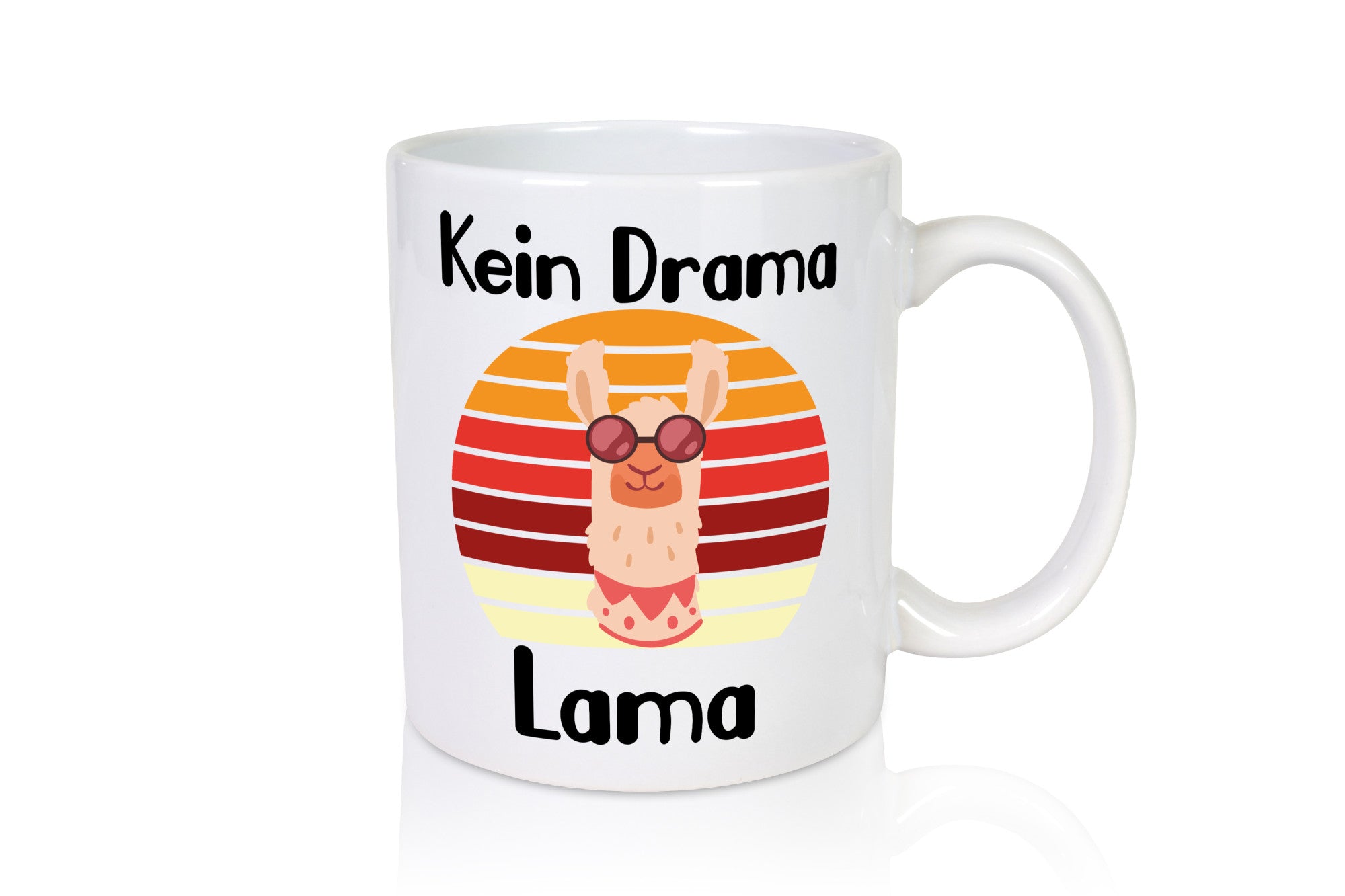 No Drama Lama | Alpala Wanderung Geschenkidee Humor Tasse