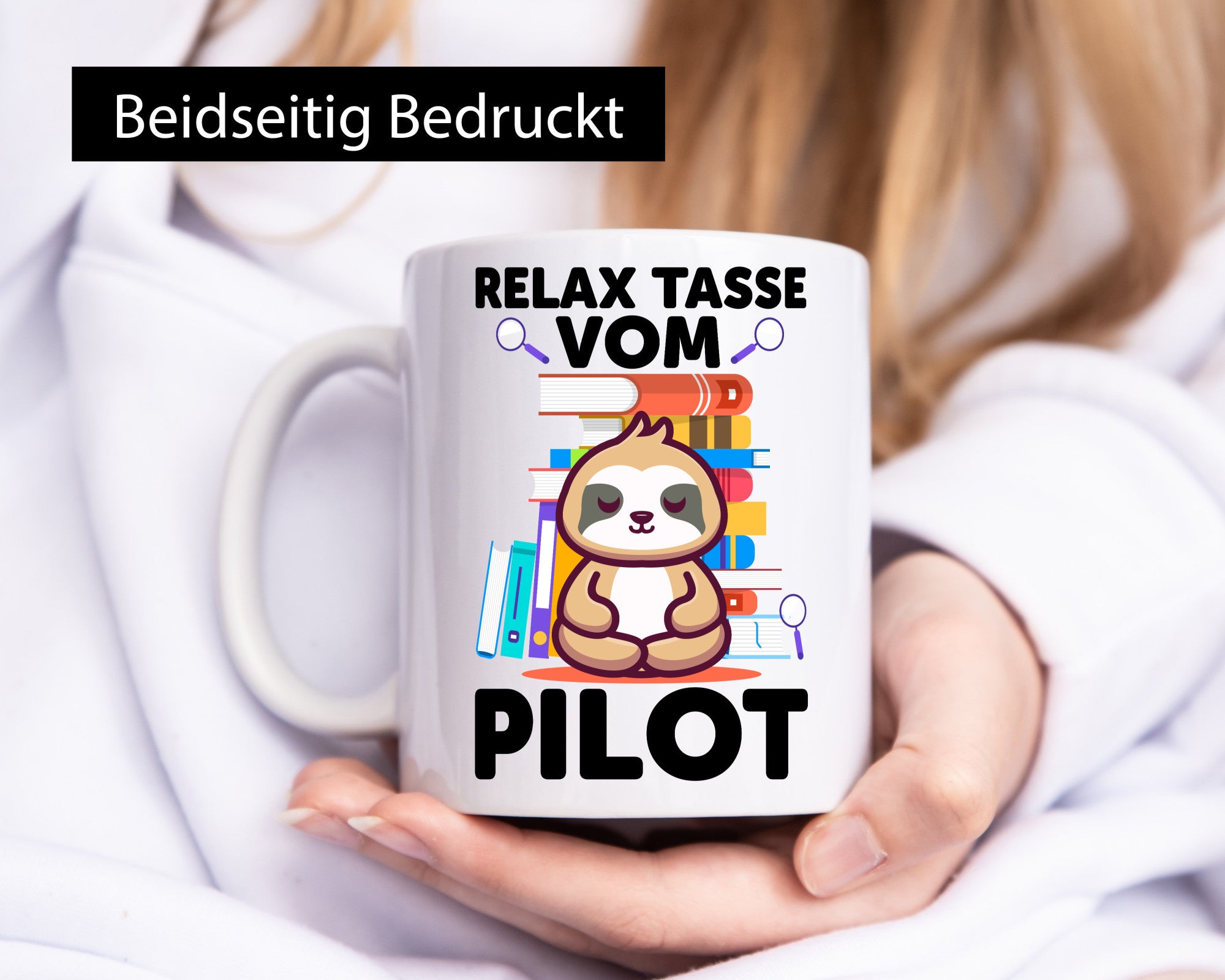 Relax Tasse: Pilot | Flugzeug Piloten lustiger Spruch Geschenk Humor