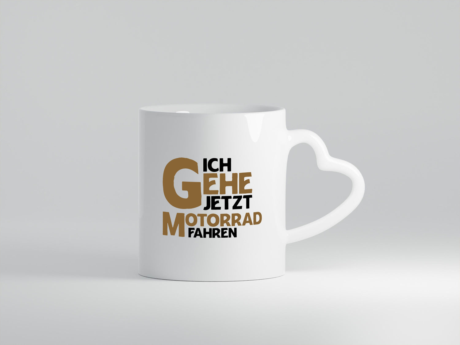 Ich gehe jetzt motorad fahren | Biker Motoradfahrer Geschenkidee Humor Tasse