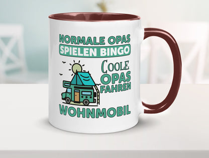 Opas spielen Bingo, coole fahren Wohnmobil | Vögel Geschenk Familie