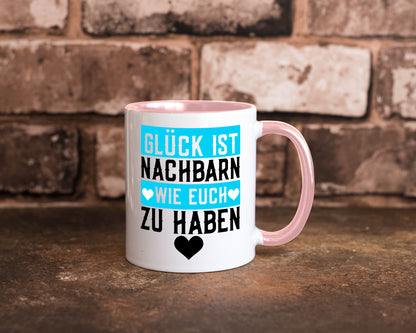 Nachbarn wie euch | Dankbarkeit Glück Nachbarschaft Geschenkidee Humor Tasse