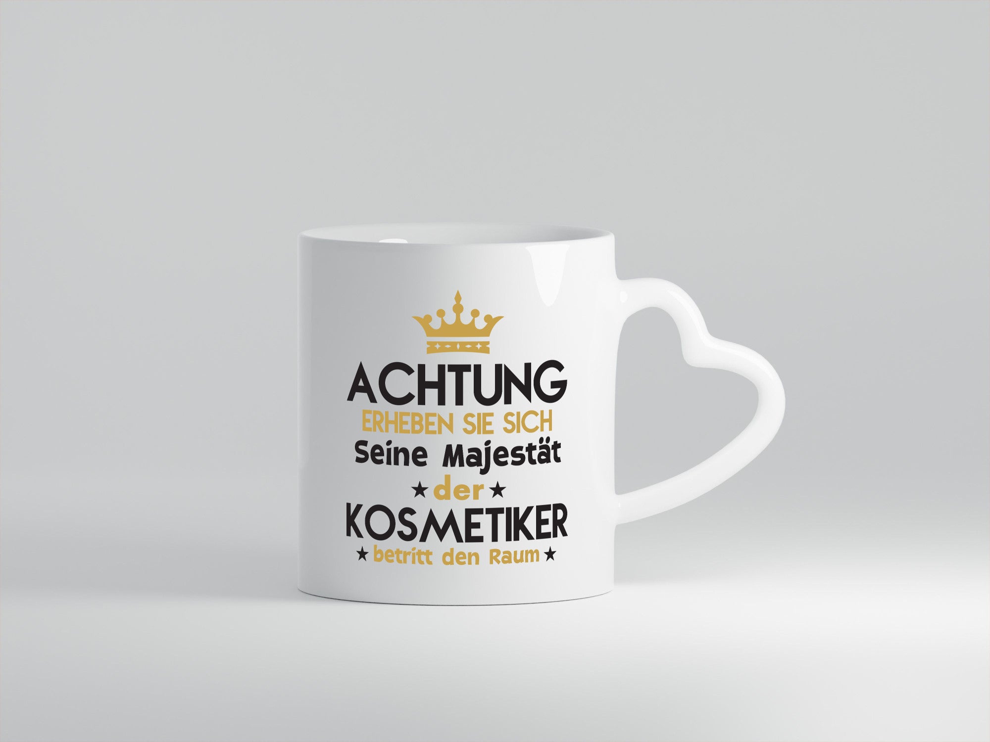 Seine Majestät Kosmetiker | Kosmetik-Stylist Visagist Humor Geschenkidee Tasse