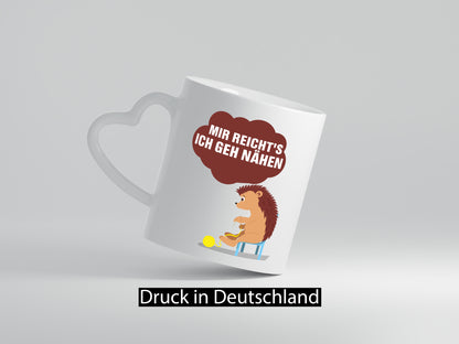 Ich geh nähen | Näherin Tasse Schneider Schneiderin Geschenkidee Humor