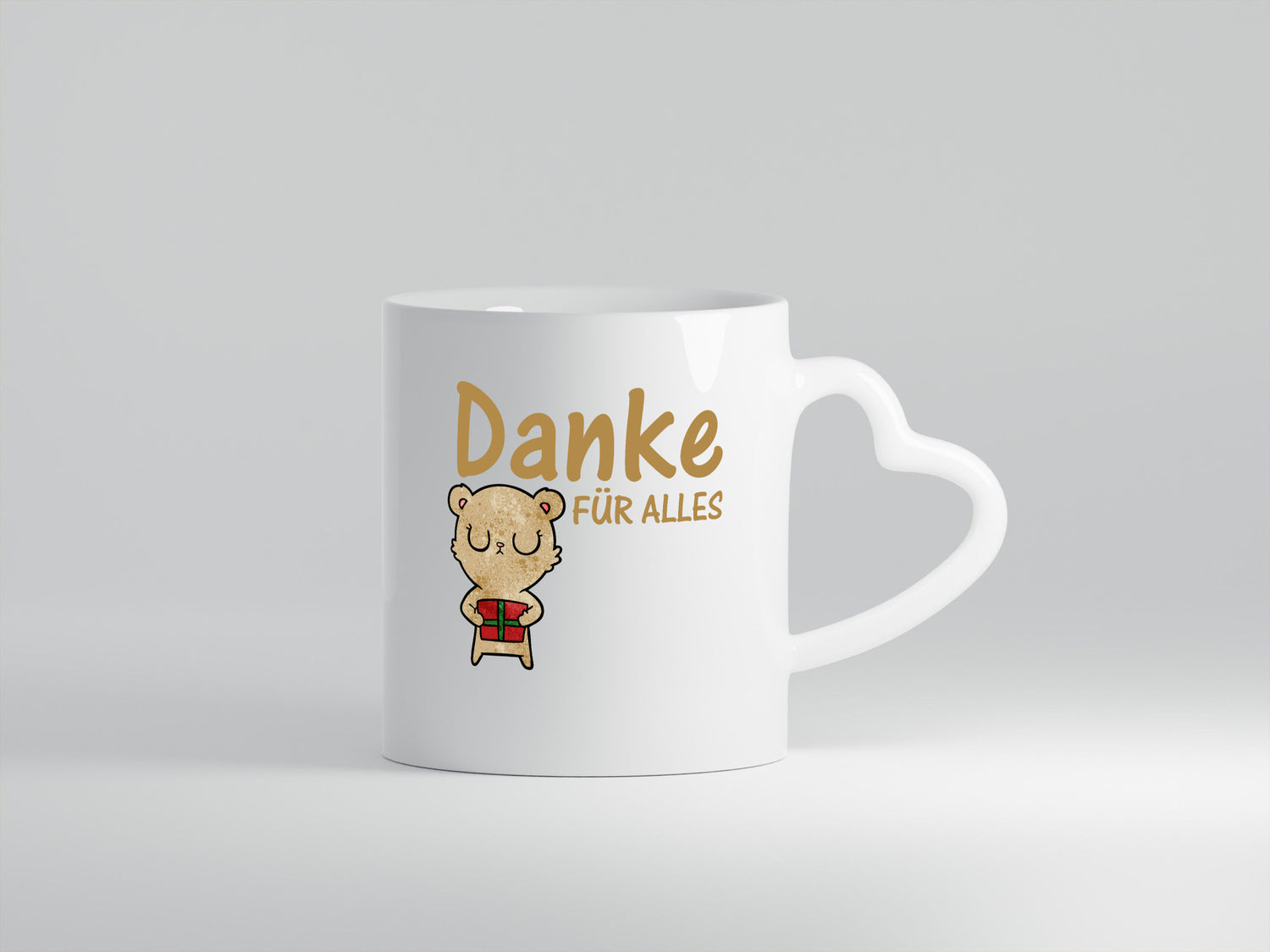 Danke für Alles | Dankeschön Spruch Bär Mitbringsel Geschenk Humor Geschenkidee