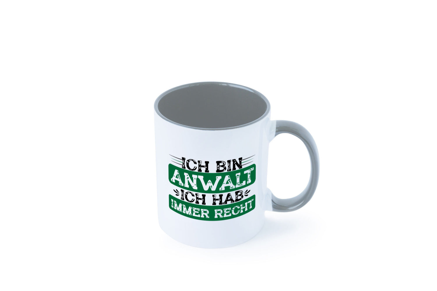 Ich bin Anwalt habe immer Recht | Jura Humor Geschenkidee Tasse