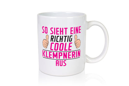 Richtig Coole Klempnerin | Klempnerinnen Geschenk Humor Geschenkidee lustiger
