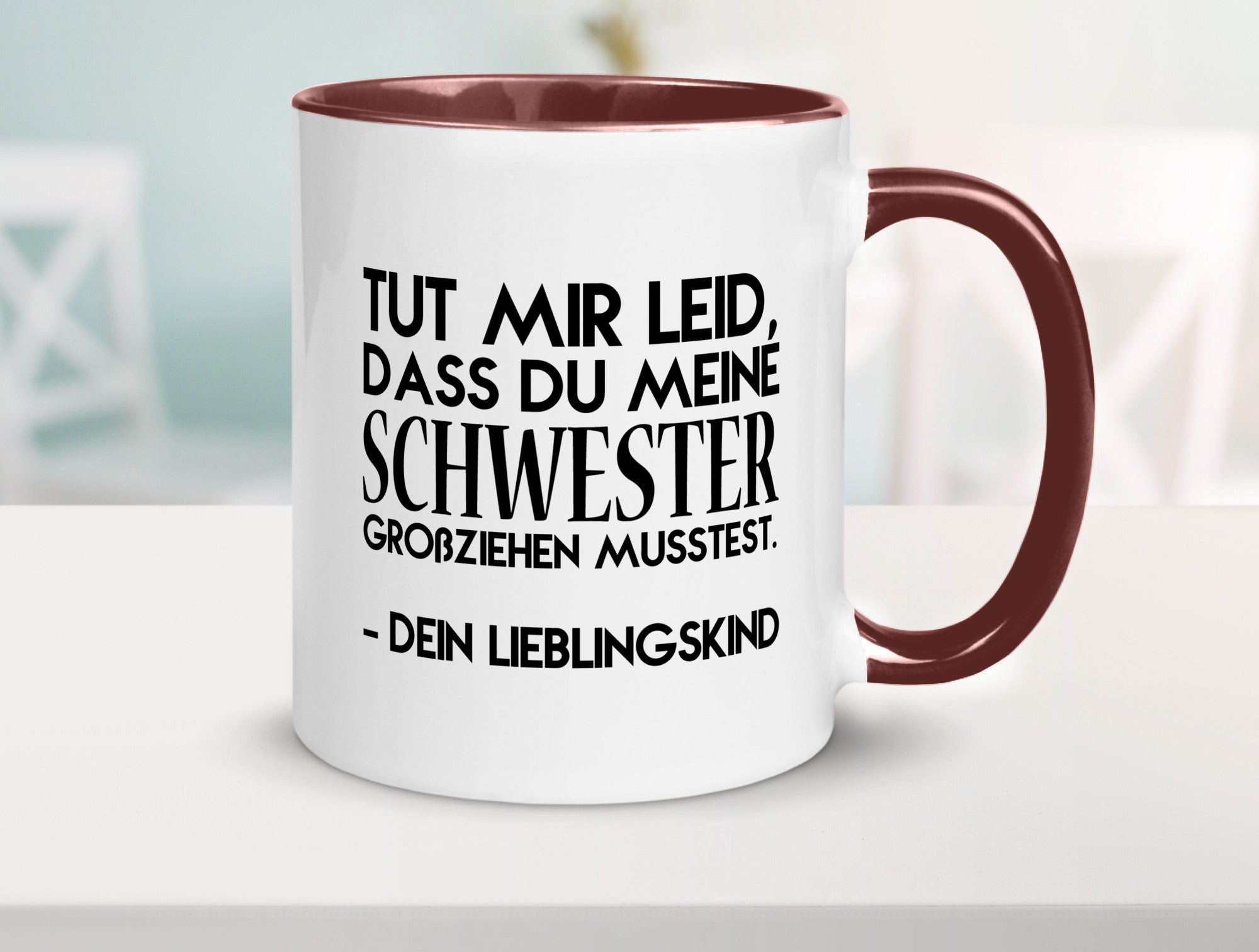 Lieblingskind | Eltern Schwester Kinder lustig Geschenk Humor Geschenkidee